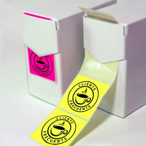 01 Pegatinas fluorescentes